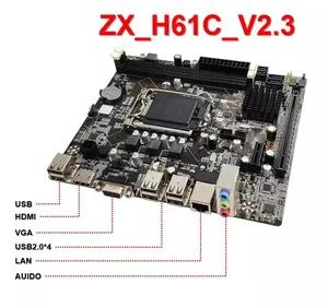 H61 Moederbord Lga 1155 <span class=keywords><strong>Ddr3</strong></span> 16Gb H61 Moederbord Ondersteuning Core I3 I5 I7 Cpu - Product Image 4