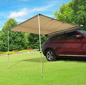 Outdoor Offroad 4WD SUV Car Awning Shelter with Waterproof Canvas Best Roof Rack Awaning of Car