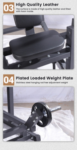 <span class=keywords><strong>Machine</strong></span> à abducteurs à charge libre, équipement sportif, salle de sport, <span class=keywords><strong>musculation</strong></span>, <span class=keywords><strong>machine</strong></span> pour les jambes - Product Image 3
