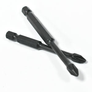 Tournevis Phillips haute dureté avec manche hexagonal noir, embout magnétique résistant aux chocs, finition lisse - Product Image 1