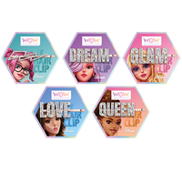 Pinzas para el cabello glamurosas con mensaje WOW Generation