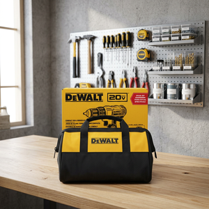 20V OEM Cordless Drill <b>Driver</b> Kit with Plastic Carry Bag Compact Power Tool <b>Set</b> for Construction & Home Use - Product Image 2