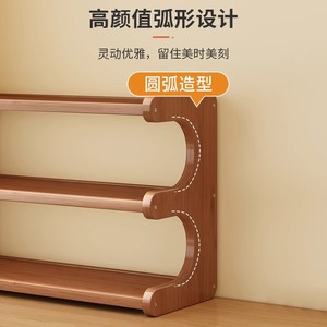 Office <b>Organizer</b> Multi Tier Desk Shelf 4 Layers Rectangle Standing Type <b>For</b> Miscellaneous Items - Product Image 3