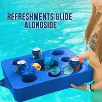 Plateau flottant OEM en mousse NBR durable, résistant aux UV et étanche, pour piscine, transat ou radeau, pour adultes et enfants Jieyuan