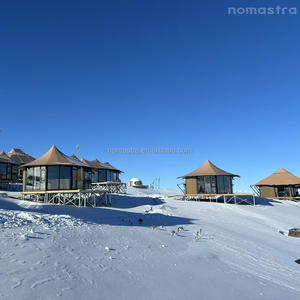 <span class=keywords><strong>Tente</strong></span> Lodge 2 chambres avec salon, <span class=keywords><strong>cuisine</strong></span> et salle de bain Unité de glamping tout-en-un pour les centres de villégiature familiaux - Product Image 6