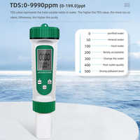 Portable 6 en 1 TDS EC température gravité spécifique salinité PH-mètre numérique stylo de Test de qualité de l'eau