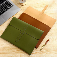 Carpeta Profesional para Documentos, Organizador de Archivos de Cuero PU, Bolsa de Almacenamiento Tamaño Carta, Bolsa de Presentación, Carpeta de Negocios