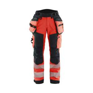 BLAKLADER - 711825135599C38 Pantalón Softshell Hi-Vis Mujer Rojo/Negro-EAN 7330509878149 ROPA DE TRABAJO DE LA 2017 - Product Image 1