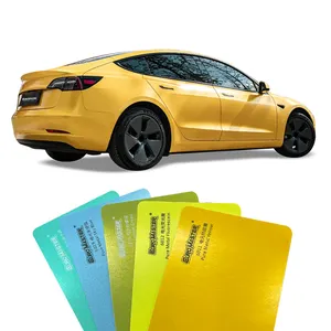 뜨거운 판매 자동차 색상 변경 자동차 페인트 보호 PVC 필름 파 피크 블루 팬텀 그린 자동차 바디 스크래치 방지 R