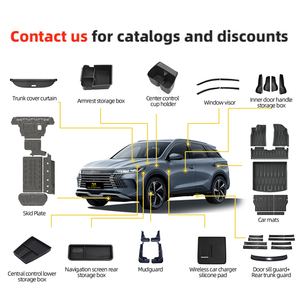 Accessori Interni Maremlyn per Auto Elettriche BYD Sealion <span class=keywords><strong>05</strong></span> Dmi: Tappetino a Doppio Strato, Tappetino per Bagagliaio Posteriore, Tappetino per Sedili Posteriori - Product Image 2