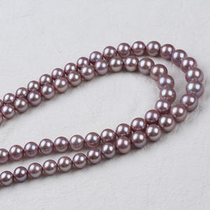 Perles d'eau douce rondes Edison Zhuji de 10 à 14 mm, perles naturelles en vrac pour la fabrication de colliers et de bracelets, pour créer vos propres accessoires - Product Image 4