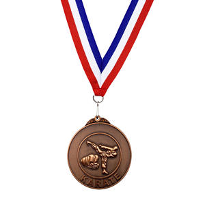 Medalla de Metal de Técnica Fundida para Karate y <span class=keywords><strong>Boxeo</strong></span>, Placa Deportiva Antigua con Diseño Grabado para Aniversario, Disponible - Product Image 2