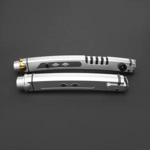 LGT SABERS Par de Sables de Luz Curvos Ahsoka Rebel Tanos, Juguetes Luminosos para Fiestas de Niñas, Cosplay, Espada LED con Luz RGB - Product Image 6