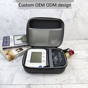 Tensiomètre électronique, sphygmomanomètre, boîte de protection, sac de voyage en polyester PU nylon, étui portable - Product Image 5
