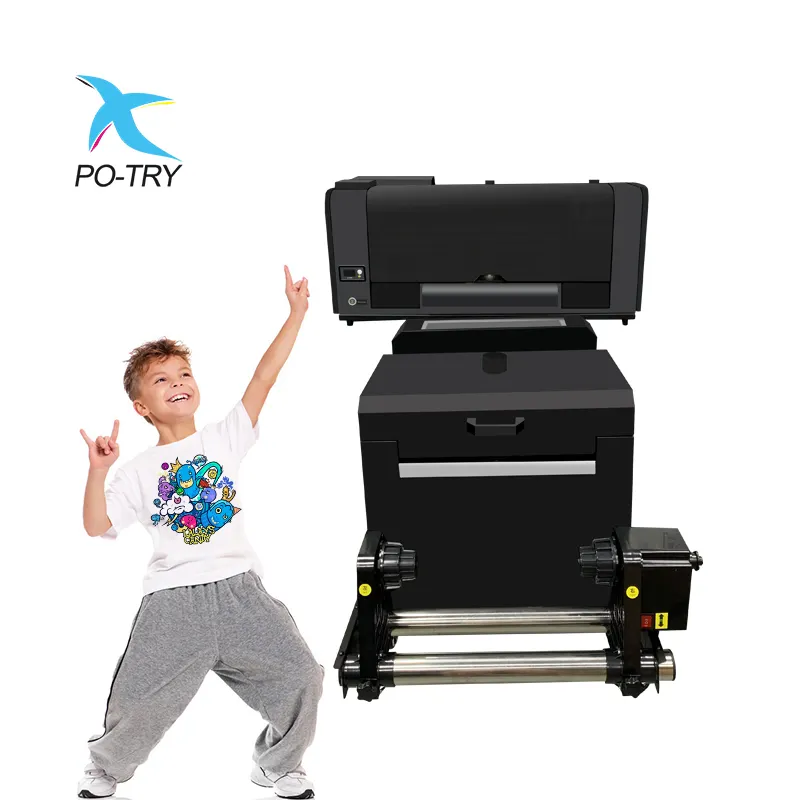 CMYKW i3200 direct to PET film XP600 30cm A3 dtf printers