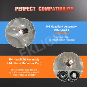 6000K 30000LM H4 Double Lentille Led Projecteur Lentille H1 HB3 H4 130W Voiture Bi Led Phare Lentille H11 <span class=keywords><strong>Moto</strong></span> Led Voiture Lumières pour <span class=keywords><strong>BMW</strong></span> F30 - Product Image 3