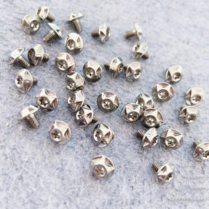 Pernos de titanio de 4X8mm para motocicleta, carcasa orx para casco de motocicleta, se aceptan pernos Torx de arco iris negro - Product Image 3