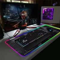 Logo personnalisé chargeur sans fil tapis de souris tapis de souris de jeu tapis de souris de bureau sublimation xxl grand tapis de souris de jeu led rgb