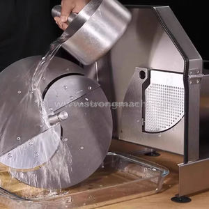 Kale Shredder and Onion Slicer Large-Diameter Fully Automatic Electric <b>Vegetable</b> <b>Cutter</b> Cabbage Shredding Machine - Product Image 6