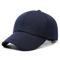 Cappellino da Baseball Tinta Unita 100% Poliestere con Visiera Curva Regolabile, Cappello da Papà Vuoto per Sport all'Aperto e Uso Quotidiano in Tutte le Stagioni