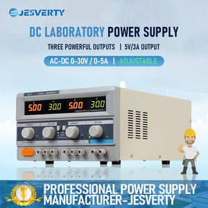 Fuente de alimentación de escritorio regulada por CC de 3 vías QJ3005Elll 0-30V 0-5A ajustable, potencia de 315W, pantalla de 3 dígitos, protección de limitación de corriente - Product Image 2