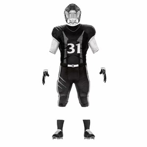 Men's American Football Uniform Sublimated Short Sleeve Breathable 100%Polyester Sport Apparel <b>For</b> <b>Sale</b> American Uniform - Product Image 3