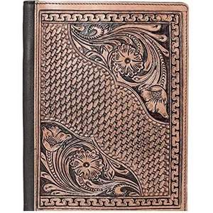 Organizador de archivos de documentos de cuero de grano de primera calidad hecho a mano para hombres y mujeres, currículos de tamaño carta y papeles importantes - Product Image 2