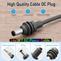 Convertisseur DC élévateur 12V/24V vers 30V 3.5A, adaptateur Starlink Mini 12V, alimentation Starlink avec conversion de surtension et porte-fusible 15A