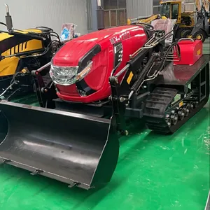 Tractors Excavator Implements Digging Arm 120hp Traktor Crawler Tractor Small Crawler Tracks Rubber Engine Tractor Pump 316 Type
