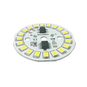 Alta qualidade personalizado 3 anos de garantia 165-265VAC 3W a 100W marca 2835SMD LED módulo LED DOB AC direto