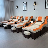 Vente directe usine : Canapé de massage électrique moderne, pliable et portable pour salon, table et lit de massage pour les oreilles et les pieds