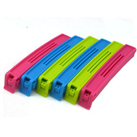 Lot de 6 pinces à pain scellées en plastique PP pour le stockage des aliments Lot d'attaches à clipser