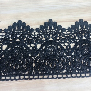 Arrivo di latte di seta tessuto di pizzo francese solubile in acqua floreale Tulle per matrimoni più GPO lacci di fiori moda da <span class=keywords><strong>Surat</strong></span> - Product Image 4