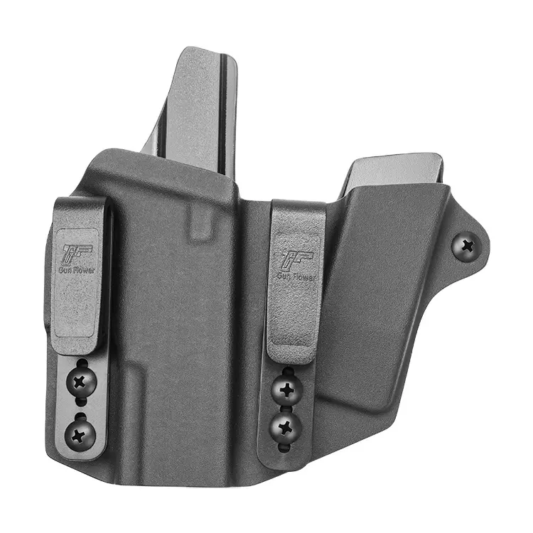 Gun&Flower Appendix Rig IWB Kydex Holster Compatible with Kydex Holster+Single Mag Pouch