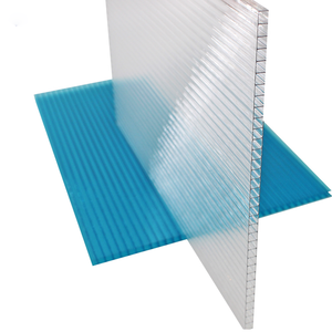 Plaques creuses en <span class=keywords><strong>polycarbonate</strong></span> Feuille <span class=keywords><strong>de</strong></span> serre en plastique Feuille <span class=keywords><strong>de</strong></span> toit <span class=keywords><strong>de</strong></span> patio en <span class=keywords><strong>polycarbonate</strong></span> creux clair 6mm - Product Image 1