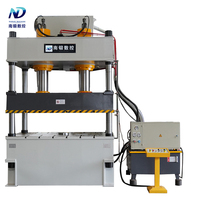 Nadun Grand établi 315T Presse hydraulique à double cylindre Presse avancée à quatre colonnes avec cylindre d'éjection de bas en haut