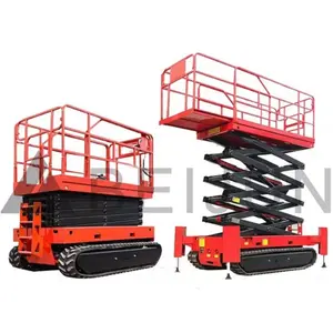 3M 5M 6M 7m Điện tự hành Crawler Scissor Lift