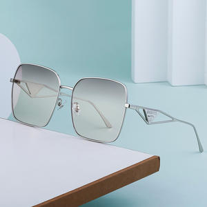 Didir แว่นตากันแดดโลหะขนาดใหญ่สำหรับผู้หญิง UV400เลนส์ PC แว่นตาแฟชั่นป้องกันแสงแดดสำหรับงานปาร์ตี้สวม C1 DL-D6302 - Product Image 1