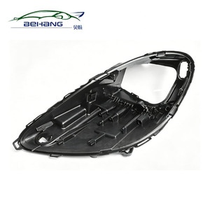 Convient pour le boîtier inférieur du phare Porsche 718, coque inférieure du phare, coque arrière, base de phare noire, pièce de rechange OEM - Product Image 1