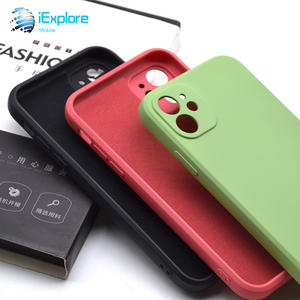 IExplore <span class=keywords><strong>Slik</strong></span> Touch TPU Silicone Straight Edge Design personnalisé Coque de téléphone pour 1 + xiaomi Redmi Note 14 iPhone 17 <span class=keywords><strong>Pro</strong></span> Max - Product Image 4