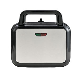 Mini <span class=keywords><strong>gaufrier</strong></span> électrique multifonctionnel en acier inoxydable avec thermostat réglable, appareil domestique à quatre grilles pour sandwichs - Product Image 2