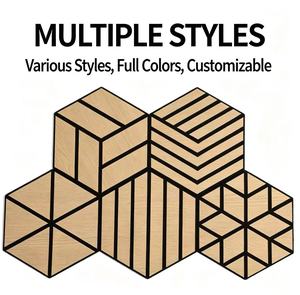 Paneles Acústicos de MDF y Fibra de Poliéster Más Vendidos, Insonorización Ecológica para Dormitorios Modernos, Salas de Estar y Uso en Hoteles - Product Image 1