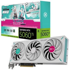 การ์ดจอ 2025 TX GeForce RTX 5060 Ti 8GB GDDR7 OC Limited DLSS4 สำหรับเล่นเกมส์บนเดสก์ท็อป พร้อมพัดลมระบายความร้อนสามตัว สภาพใหม่ - Product Image 1