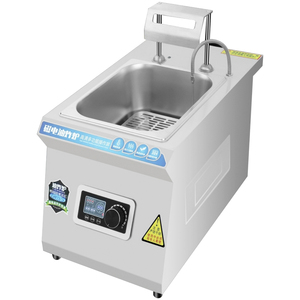 Nuovi prodotti 10L 3.5KW 1 cestello singolo serbatoio automatico ascensore ad induzione friggitrice SUS fabbrica vendita diretta stufa elettrica - Product Image 1