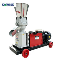 Machine à fabriquer des aliments pour animaux 150 kg/h, petite machine à granulés pour volailles et bétail, idéale pour les petites exploitations agricoles, facile à utiliser