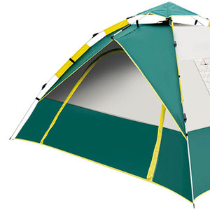 Tienda de campaña impermeable al aire libre de lujo de un dormitorio con entrega rápida, tienda de tela Oxford emergente automática para campistas - Product Image 2