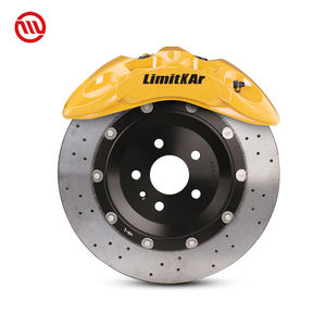 Nouveaux disques de frein en céramique de carbone avec 6 pistons grand étrier mise à niveau grand Kit de frein pour Volkswagen Golf Polo <span class=keywords><strong>Passat</strong></span> <span class=keywords><strong>Phaeton</strong></span> TOUAREG - Product Image 3