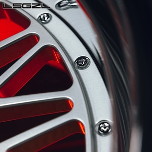 3-teilige Geschmiedete Pkw-Felgen in Gebürsteter Bronze, 18 20 21 22 24 26 Zoll Felgen, 5x114,3 5x112 5x130 Autofelge für BMW Audi - Product Image 5