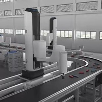 Dobot M1 Pro 4 Axis SCARA Cobot Beban Angkut 1.5kg Jangkauan 400mm Lengan Robot Presisi Tinggi untuk Otomatisasi Pabrik dan Perakitan SMT