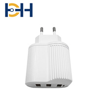Chargeur mural rapide double port 20W PD & QC3.0 de haute qualité UE, adaptateur de charge rapide Type-C
